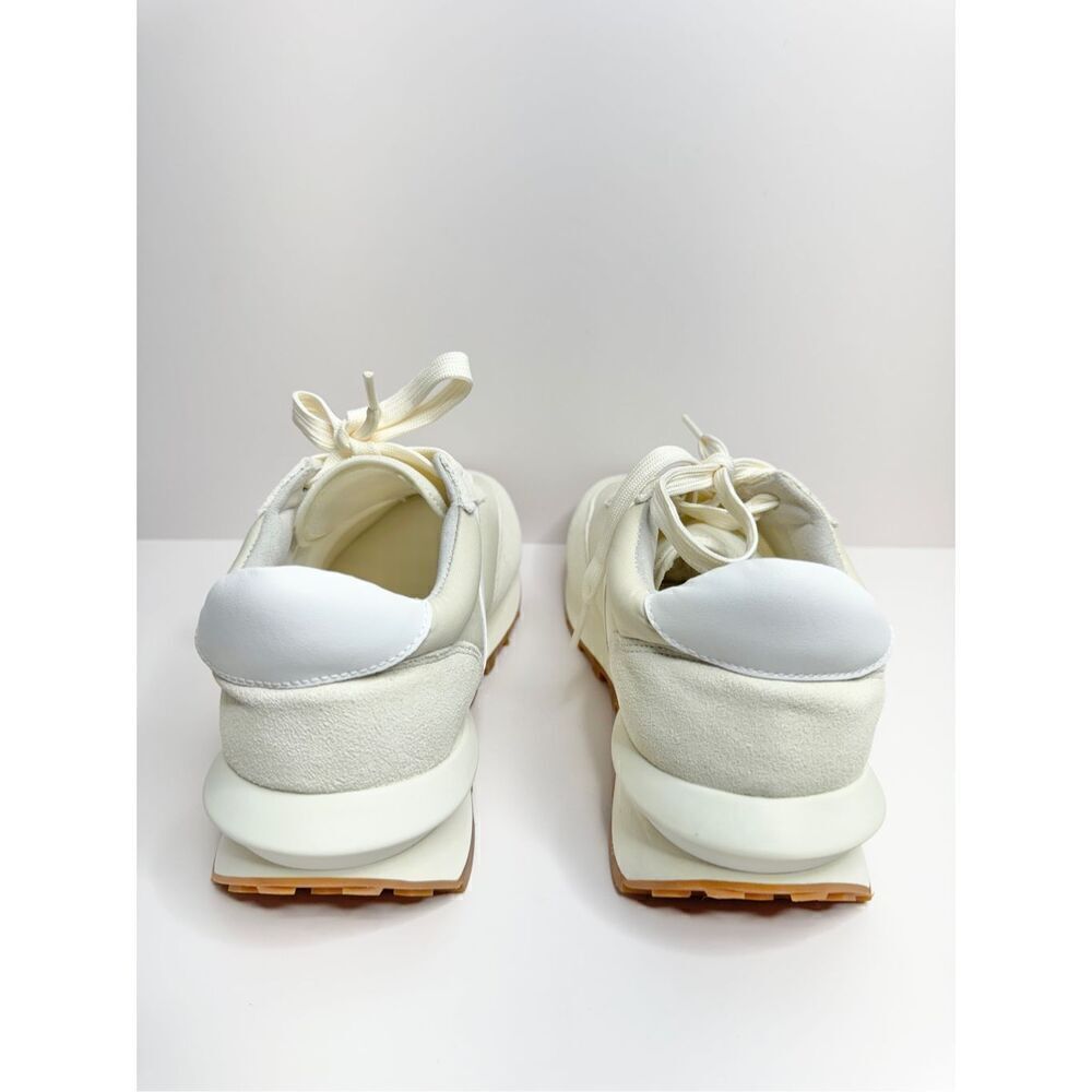 J/Slides Sneakers Size 7 Cream Leather Lifestyle Athletic and Training Shoes NEW - Picture 9 of 14
